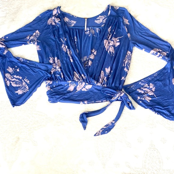 Free People Tops - Free People Fiona Floral Top